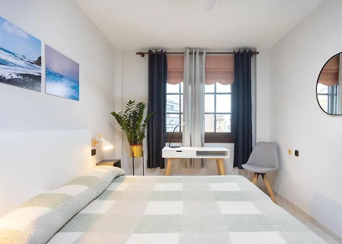 Home2book Beachfront Canarian Style Balcony House