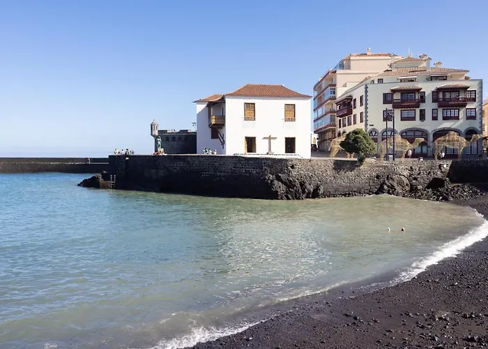 아파트 Home2book Beachfront Canarian Style Balcony House