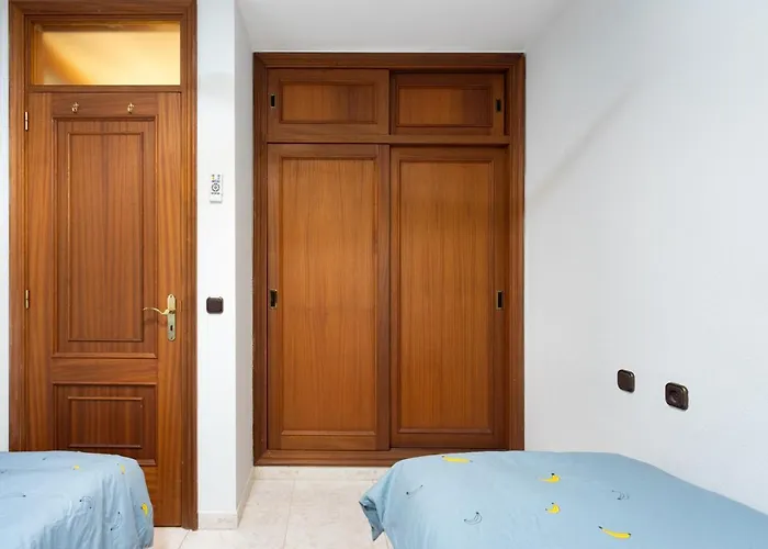 아파트 Home2book Beachfront Canarian Style Balcony House