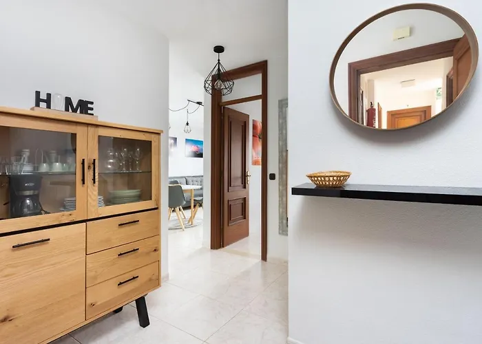 Home2book Beachfront Canarian Style Balcony House *