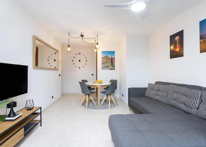 דירה Home2book Beachfront Canarian Style Balcony House