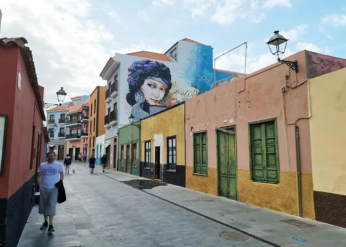Home2book Beachfront Canarian Style Balcony House Daire Puerto de la Cruz (Tenerife)